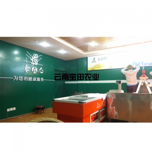 彝森態實體店內展示